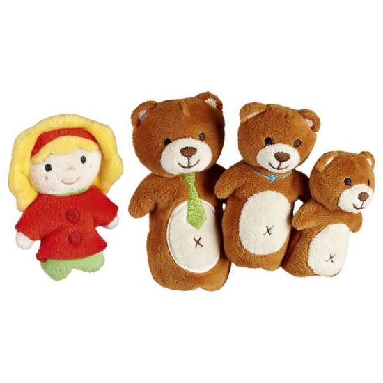Image de Marionnettes à doigts Boucle d'or et les 3 ours