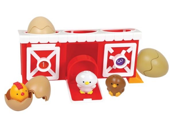 Image de Poulailler cache-cache - œufs et poussins
