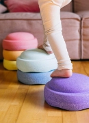 Image de Blocs sensoriels empilables pastel set de 6