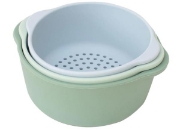 Image de Coupelles gigognes – PlayTRAY Nesting Bowls – vert & bleu – set de 3