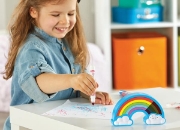 Image de Minuteur visuel arc-en-ciel pour enfants