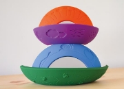 Image de Jouet sensoriel Jellystone Over the Rainbow – arc-en-ciel en silicone