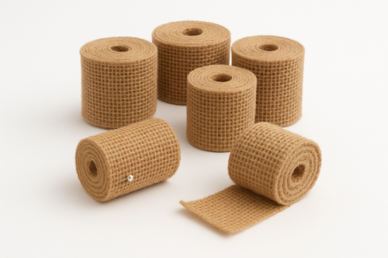 Image de Rouleau en toile de jute, les 6
