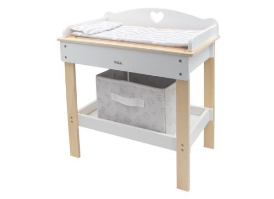 Image de Table de soins avec baignoire pour poupées