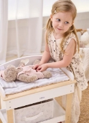 Image de Table de soins avec baignoire pour poupées