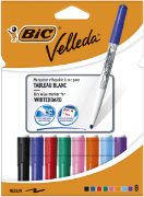 Image de Marqueurs tableau blanc 'Bic Velleda', étui de 8