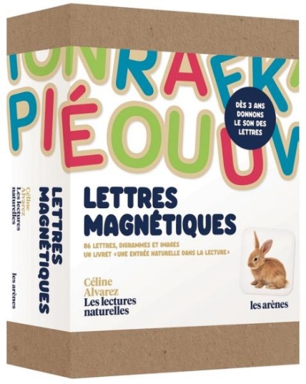 Image de Coffret lettres magnétiques - Celine Alvarez - Les lectures naturelles
