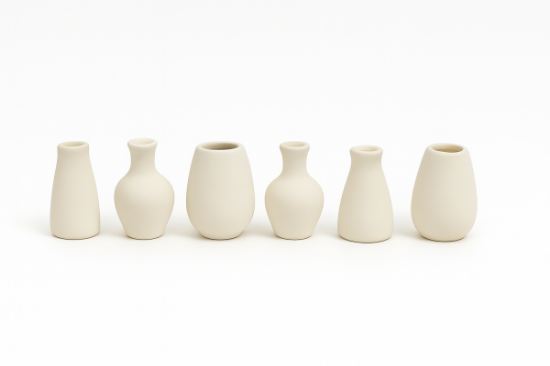 Image de Vases en porcelaine, les 6