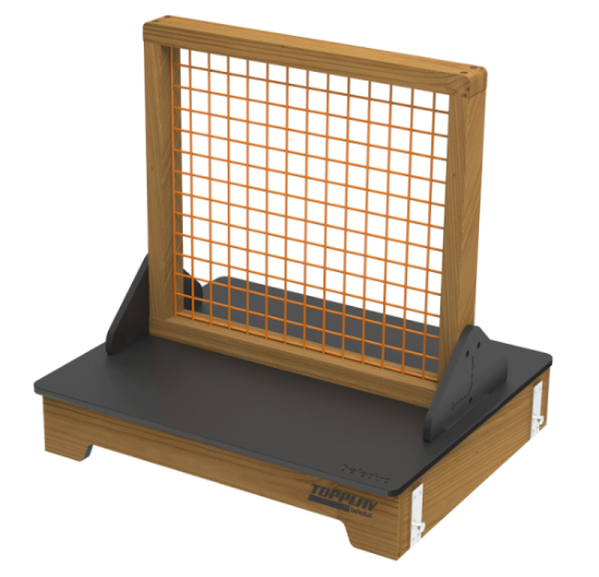Image de Table d’activités – Plateau de jeu avec cadre de tissage