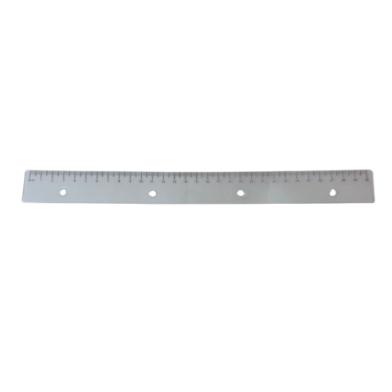 Image de Latte plastique 30 cm avec 4 trous