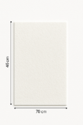 Image de Maxi feutrine blanche