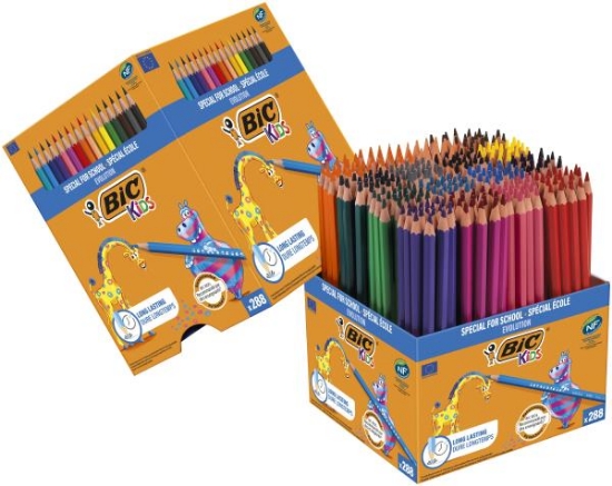 Image de Crayons "Evolution" Bic Kids (248 + 40)
