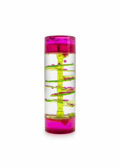 Image de Tube sensoriel fluide rouge 15 cm