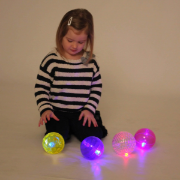 Image de Balles sensorielles lumineuses, les 4
