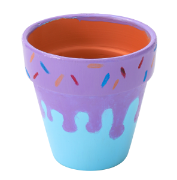 Image de Pots en grès 9 cm, les 5