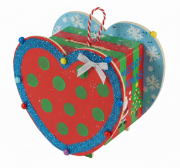 Image de Tirelire en bois coeur