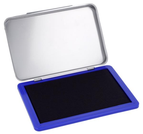 Image de Tampon encreur bleu