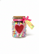 Image de Bocal en verre avec bouchon liège