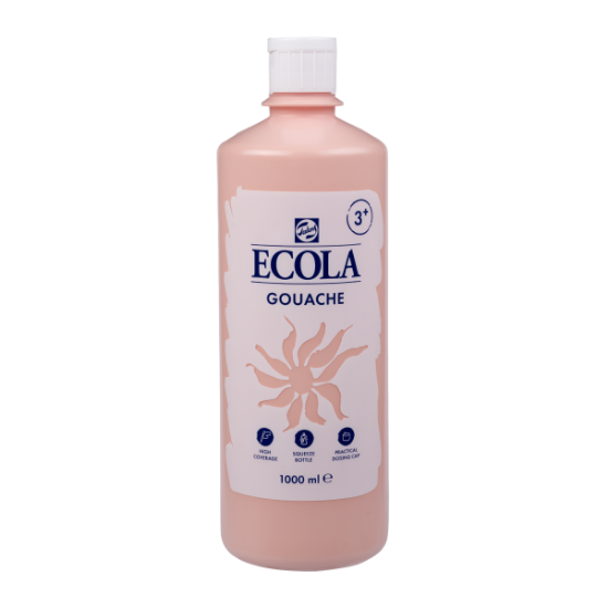 Image de Gouache Ecola 1000 ml Couleur chair