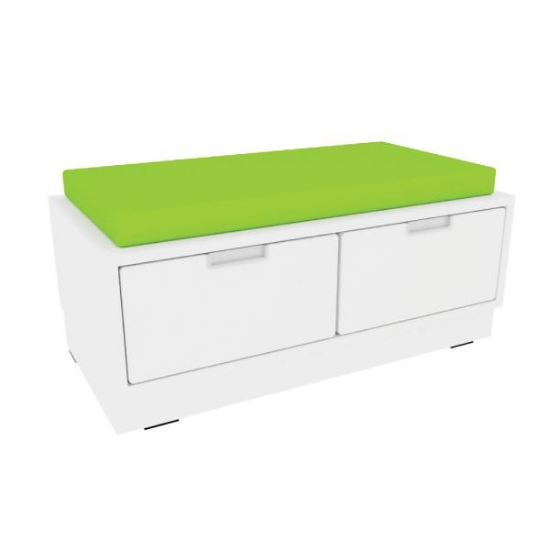 Image de Banquette 2 tiroirs