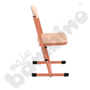 Image de Chaise en T, réglable, taille 5-6,  rose saumon