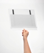 Image de Pochettes d'affichage étanches magnétique, les 5