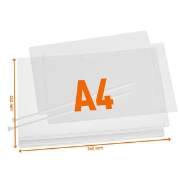 Image de Pochettes d'affichage étanches serre-câble, les 5