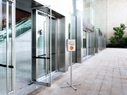 Image de Support d'information sur pied extérieur A4