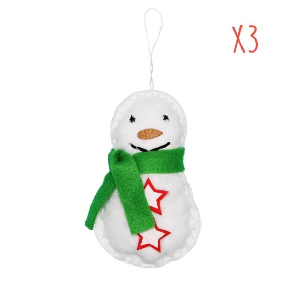 Image de Bonhommes de neige, les 3