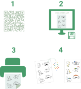 Image de Gommettes mosaïques en relief, les 960 pièces