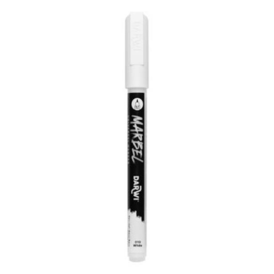 Image de MARBEL Marqueur acrylique pointe pointue 0,7MM Blanc