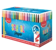 Image de Marqueurs ultralavabel "Long life" School Peps, les 144