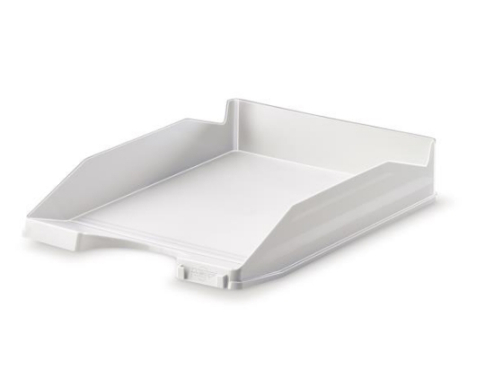 Image de Bac à courrier superposable blanc