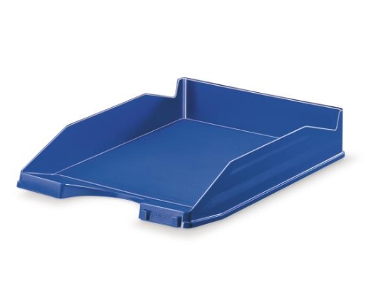 Image de Bac à courrier superposable bleu