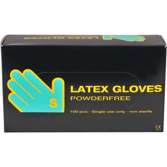 Image de Gants en latex taille S, les 100