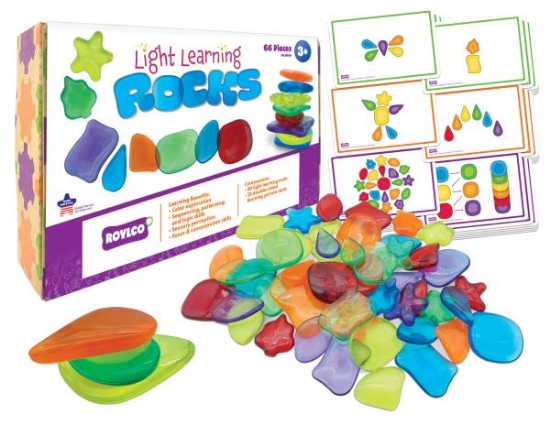 Image de Pierres lumineuses éducatives – 48 pièces