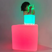 Image de Cube lumineux sensoriel 8 cm