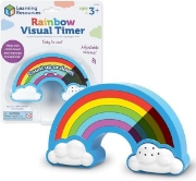 Image de Minuteur visuel arc-en-ciel pour enfants