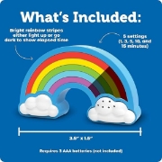 Image de Minuteur visuel arc-en-ciel pour enfants