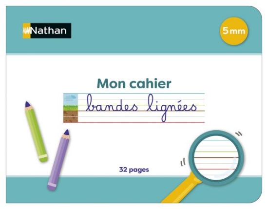 Image de Mon cahier bandes lignées 5 mm