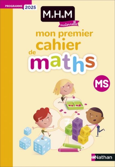 Image de Mon premier cahier de maths MS - Programme 2025