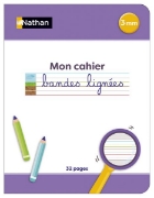 Image de Mon cahier bandes lignées 3 mm à la française