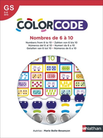 Image de COLORCODE - Nombres de 6 à 10