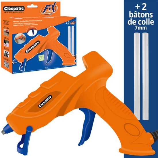 Image de Mini pistolet à colle Cléo’GUN FIX