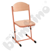 Image de Chaise en T, réglable, taille 5-6,  rose saumon