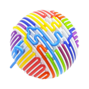 Image de Balle d’activité avec 16 bandes fidget