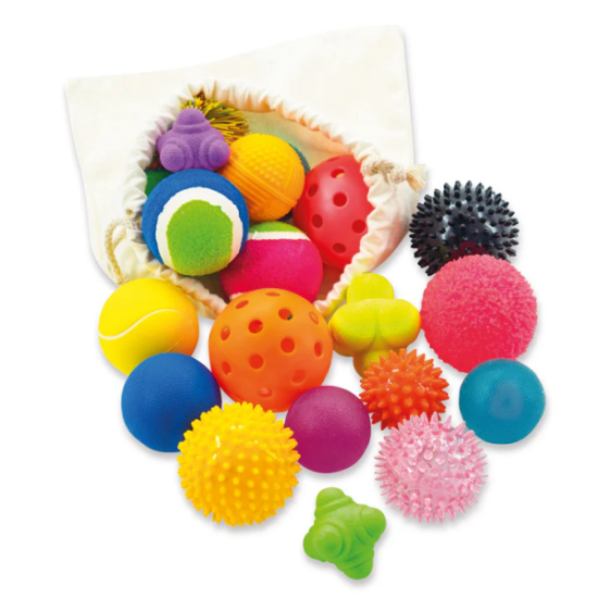 Image de Set de balles tactiles, les 20 pièces