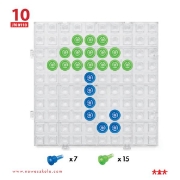 Image de Chevilles translucides,  fiches d’activités pour tableau