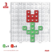 Image de Cubes à compter translucides,  fiches d’activités pour tableau