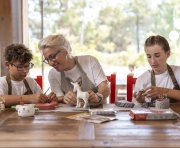 Image de Argile à séchage à l’air – Pack scolaire avec spatules